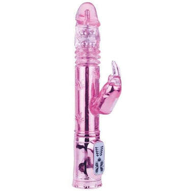 Vibratore doppio stimolazione con 5 funzioni – Ricaricabile USB Rosa